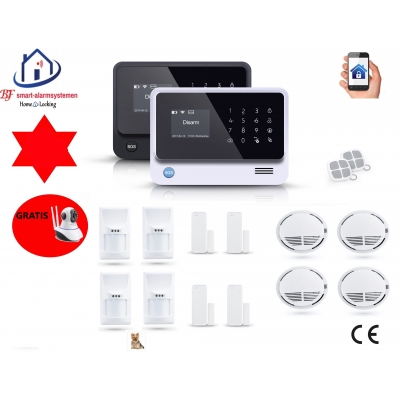 Home-Locking draadloos smart alarmsysteem wifi,gprs,sms set 2 AC-05 Home-Locking draadloos smart alarmsysteem wifi,gprs,sms set 2 AC-05
